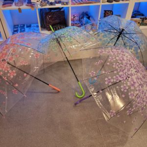 Parapluie transparent Fleurs de cerisier