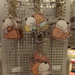 Porte clef couple ourson